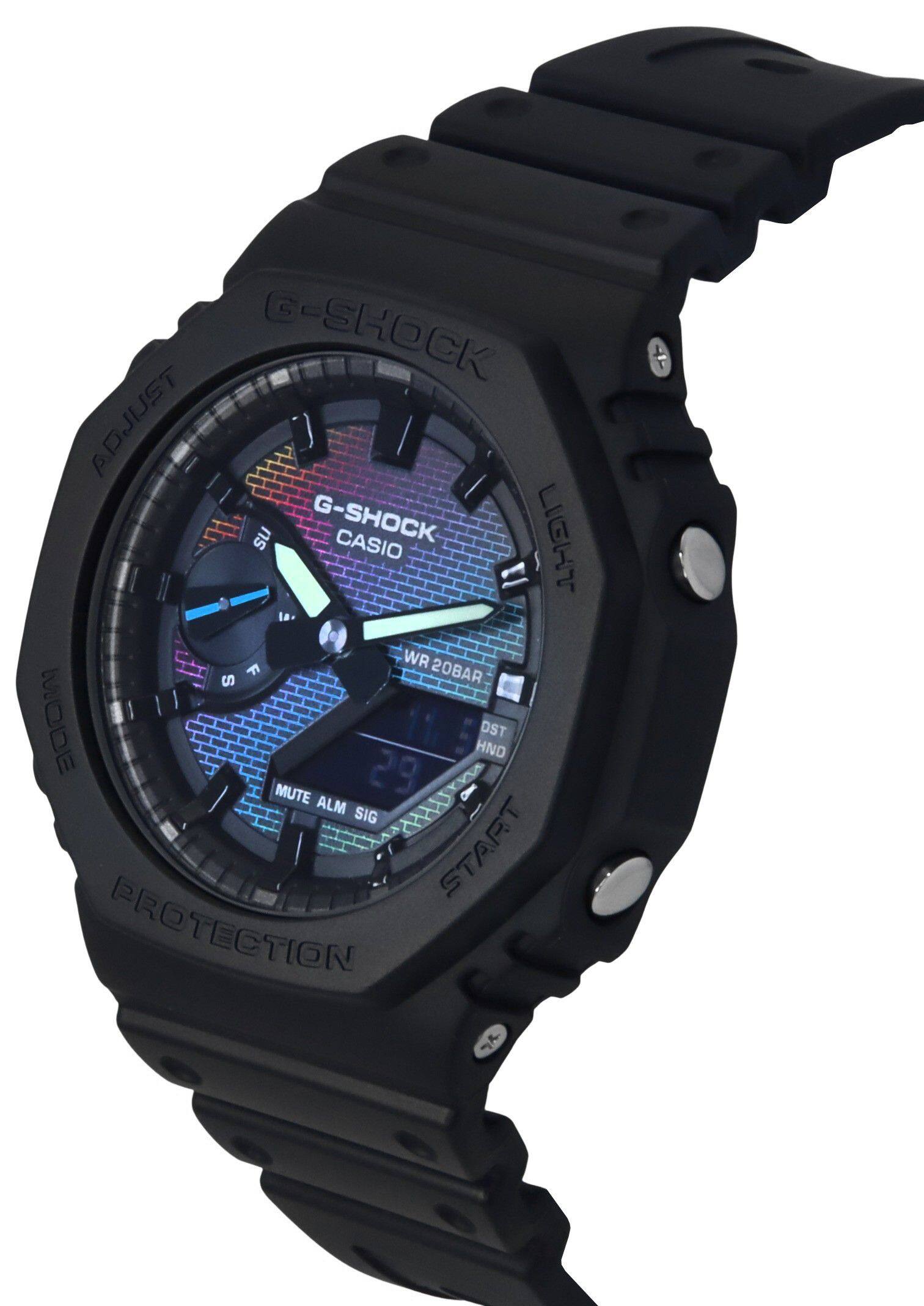Casio G Shock Analog Digital Bio Based Resin Strap Dial Quartz GA