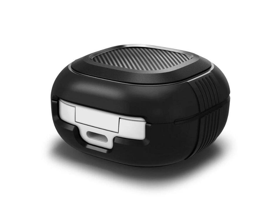 Alt View 1. Spigen - Spigen Galaxy Buds Live Core Armor Black Case For Sumsung Galaxy - Black.