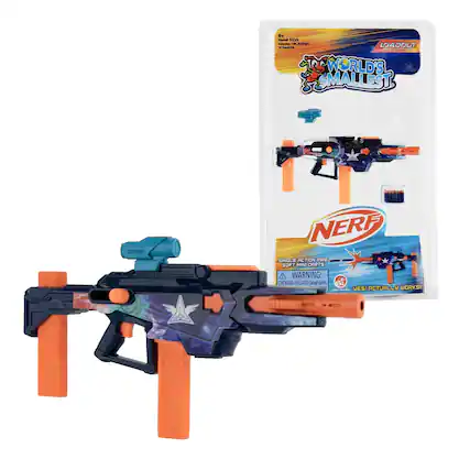 E+ LAAS - LAUEE LOADOUT - NI | WORLD'S SMALLEST NERF SINGLE ACTION FIRE SOFT MINI DARTS WARNING: CHOKING HAZARD - Small parts. Not for children under 3 years. ACTUALLY WORKS!