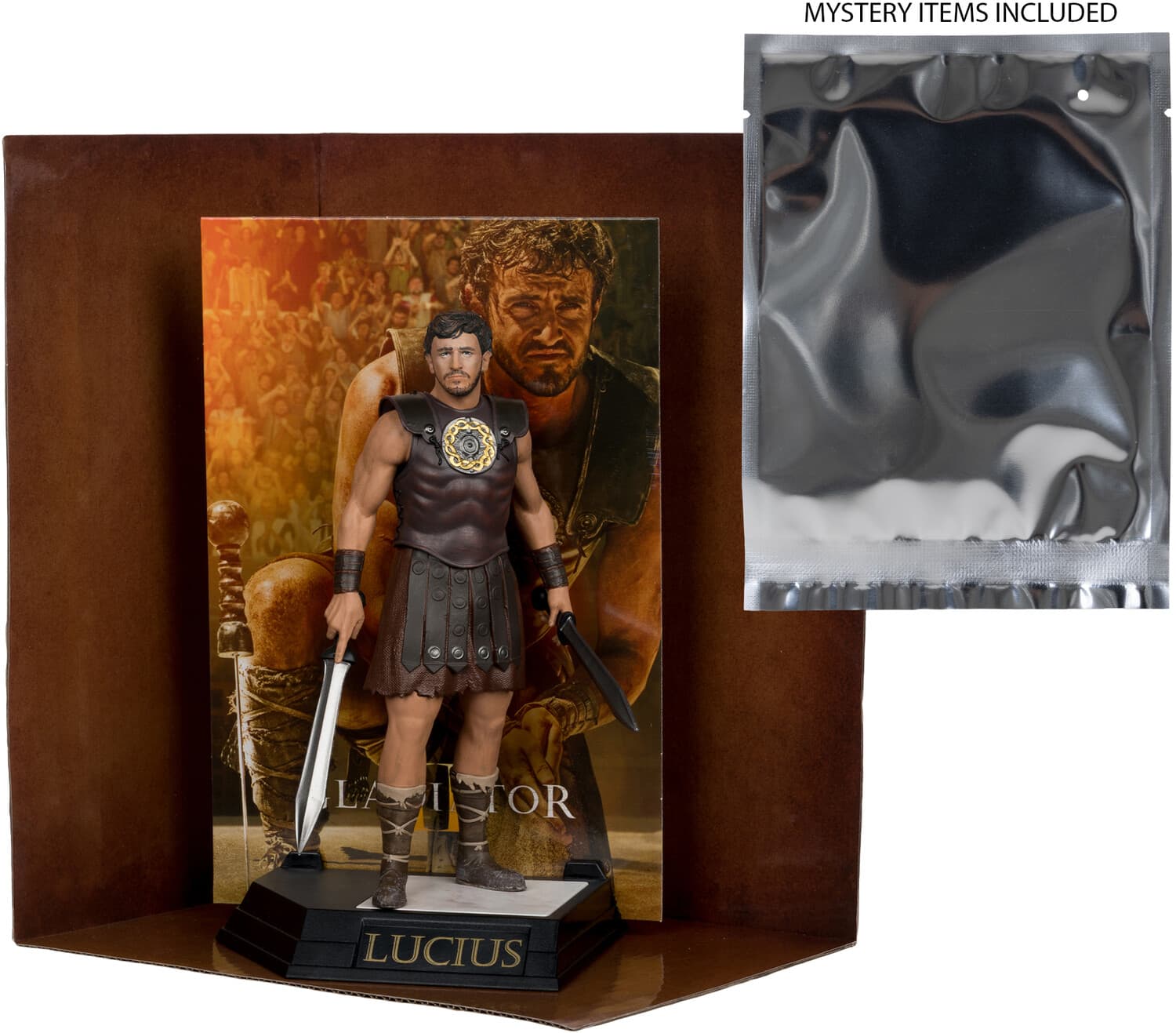 McFarlane Toys McFarlane Gladiator II Movie Maniacs Lucius 6