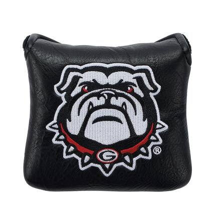 Front. TaylorMade - Georgia Bulldogs Mallet Headcover - Multicolor.