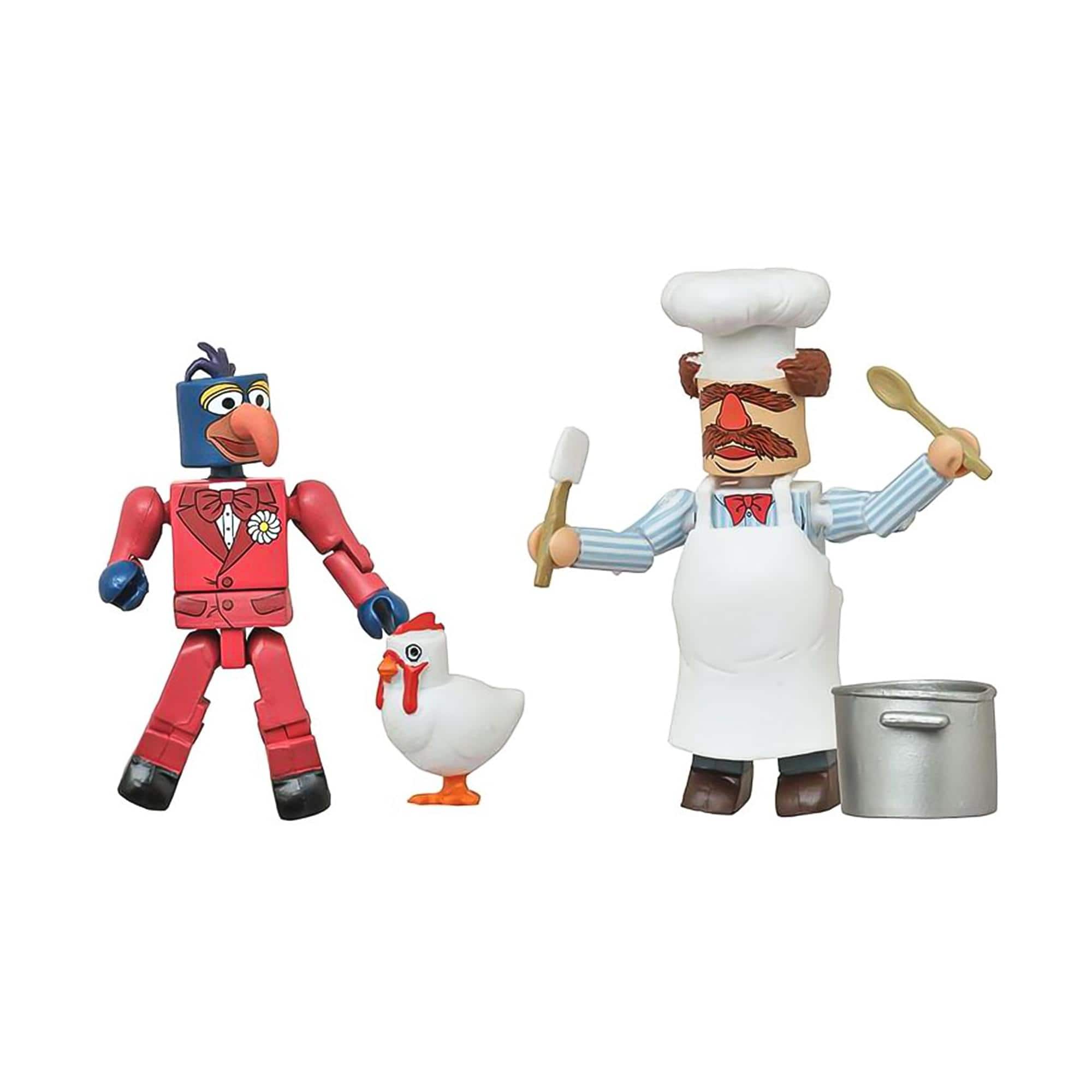 Diamond Comic - Muppets Minimates Series 1 2-Pack: Gonzo & Swedish Chef - Multi-Color price history on PriceWatchPro