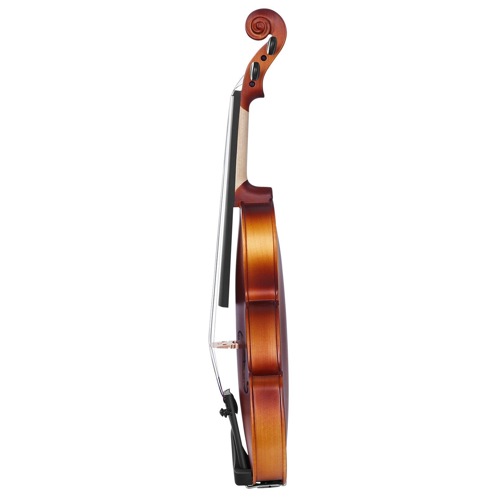 Alt View 10. Glintex - Violin 1/4 Size Beginner Student Set for Adults with Case Bow Shoulder Rest Bridge Tuner Extra Strings.