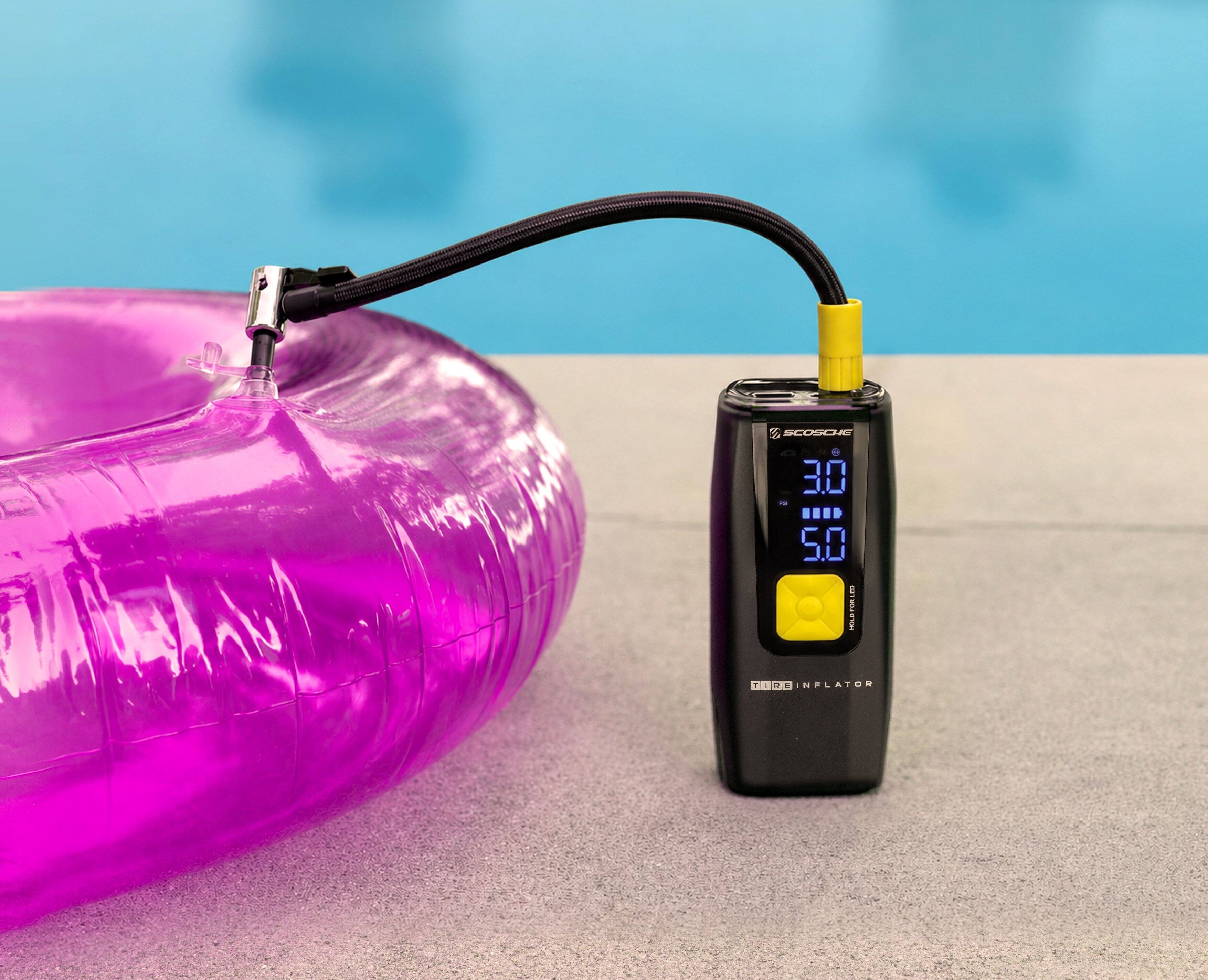 Scosche Portable Inflator and Power Bank Black - Best Buy