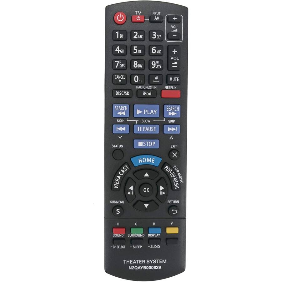 Controle Remoto Para O Sistema De Home Theater Panasonic SA-BTT195 SA - Foto 10