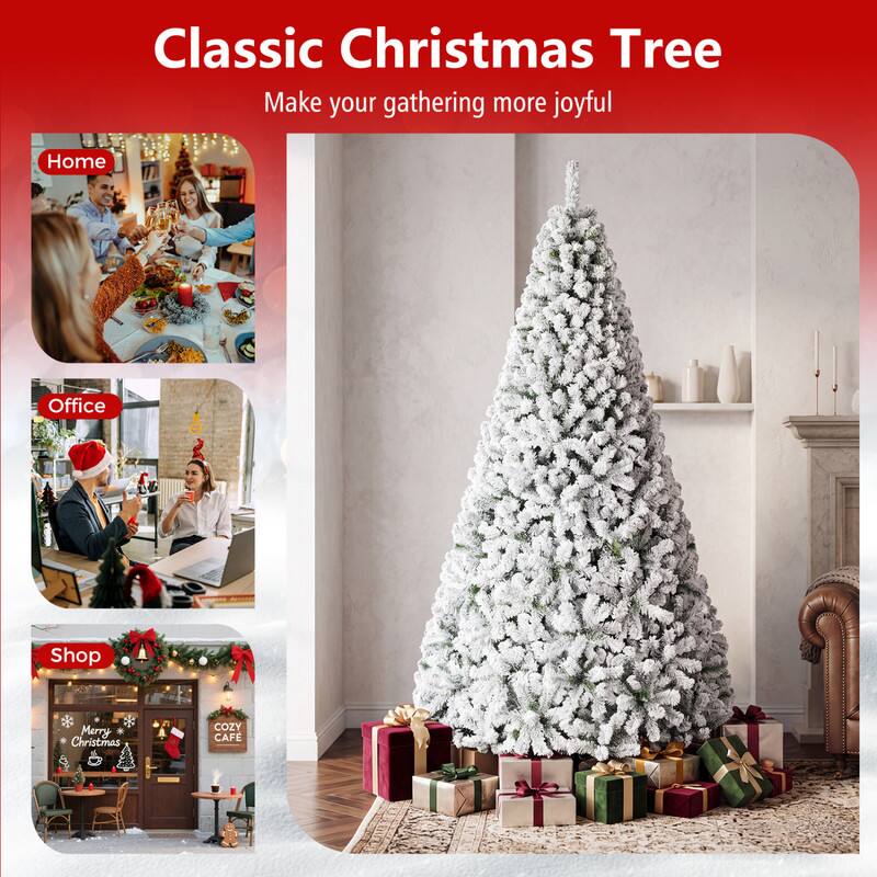 Classic Christmas Tree  
Make your gathering more joyful  

Home  
Office  
Shop  
Merry Christmas  
COZY CAFE