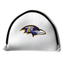 Team Golf - Baltimore Ravens Mallet Putter Cover - White