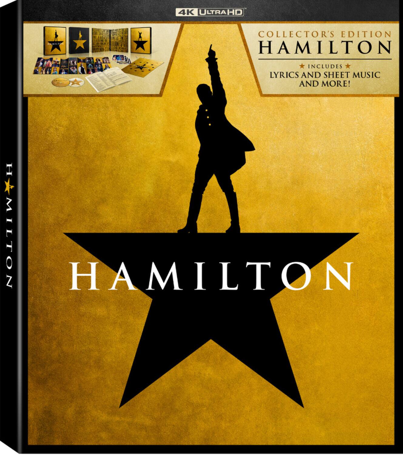 Front. Hamilton (Limited Edition)   - 4K Blu-Ray.