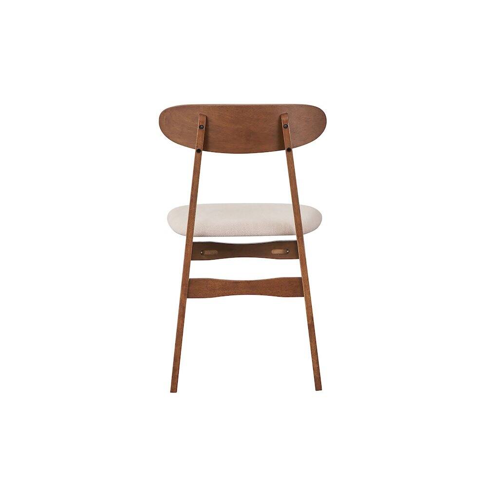 Alt View 6. New Classic Furniture - Morocco 7-Piece Wood Dining Set - Beige.
