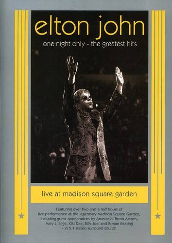 Front. Elton John - One Night Only: The Greatest Hits Live   - DVD.