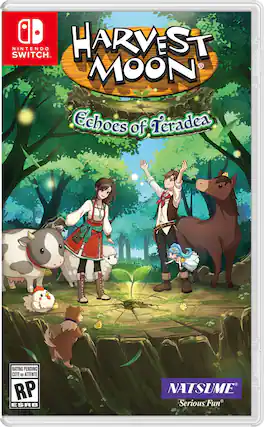 HARVEST MOON
Echoes of Teradea
NINTENDO SWITCH
RATING PENDING
COTE en ATTENTE
RP ESRB
NATSUME
Serious Fun - RP (Rating Pending)