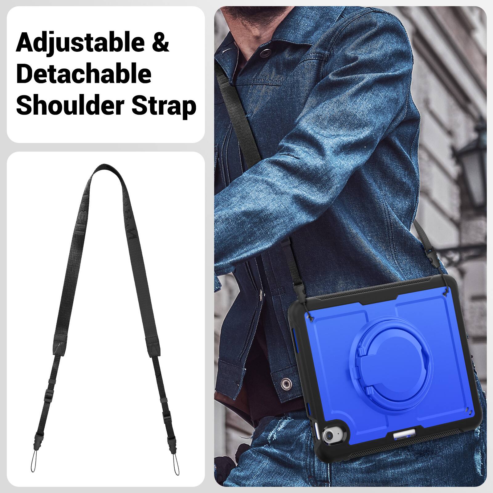 Adjustable & Detachable Shoulder Strap