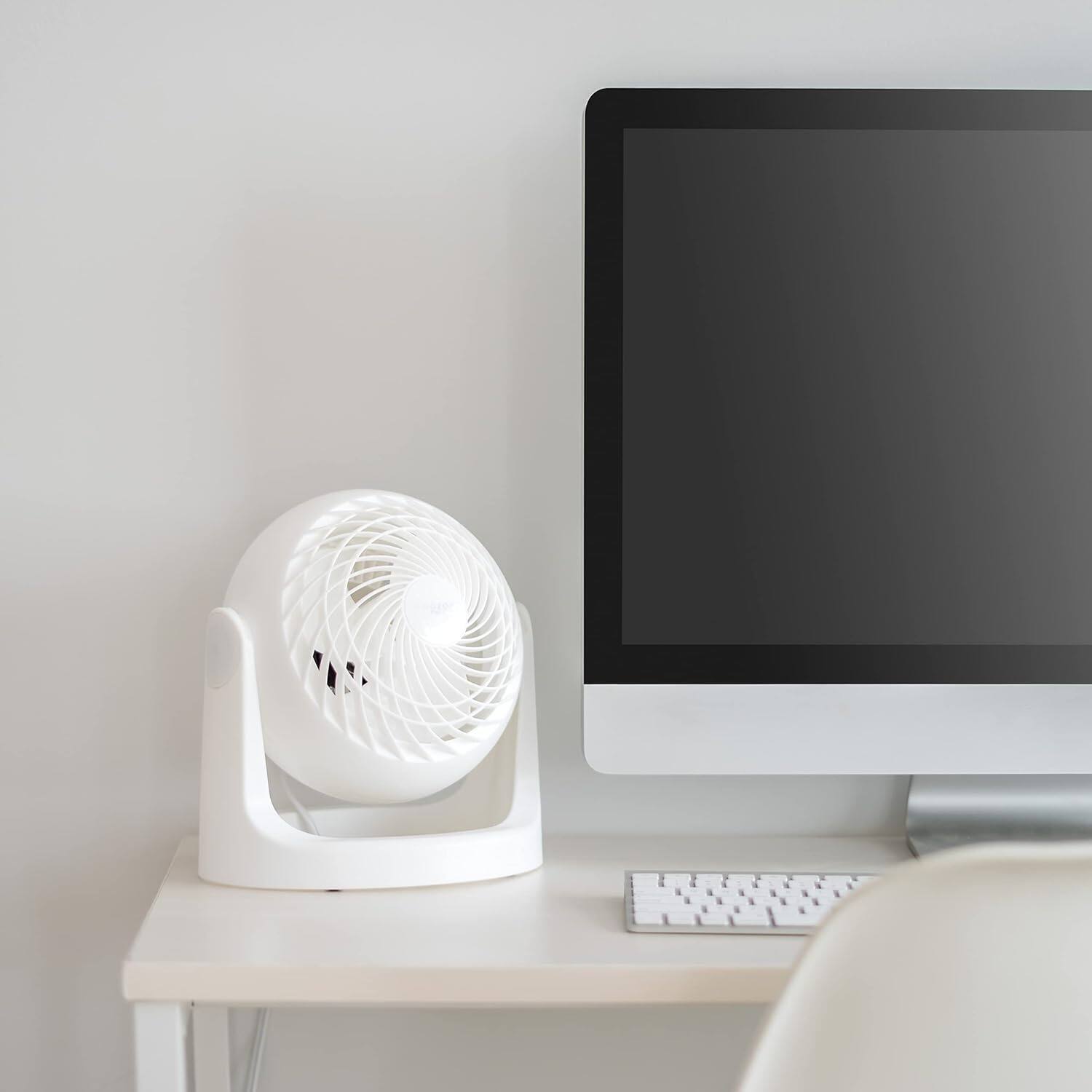Alt View 7. IRIS USA - IRIS USA WOOZOO Fan, Small Oscillating Desk Fan, Table Air Circulator.