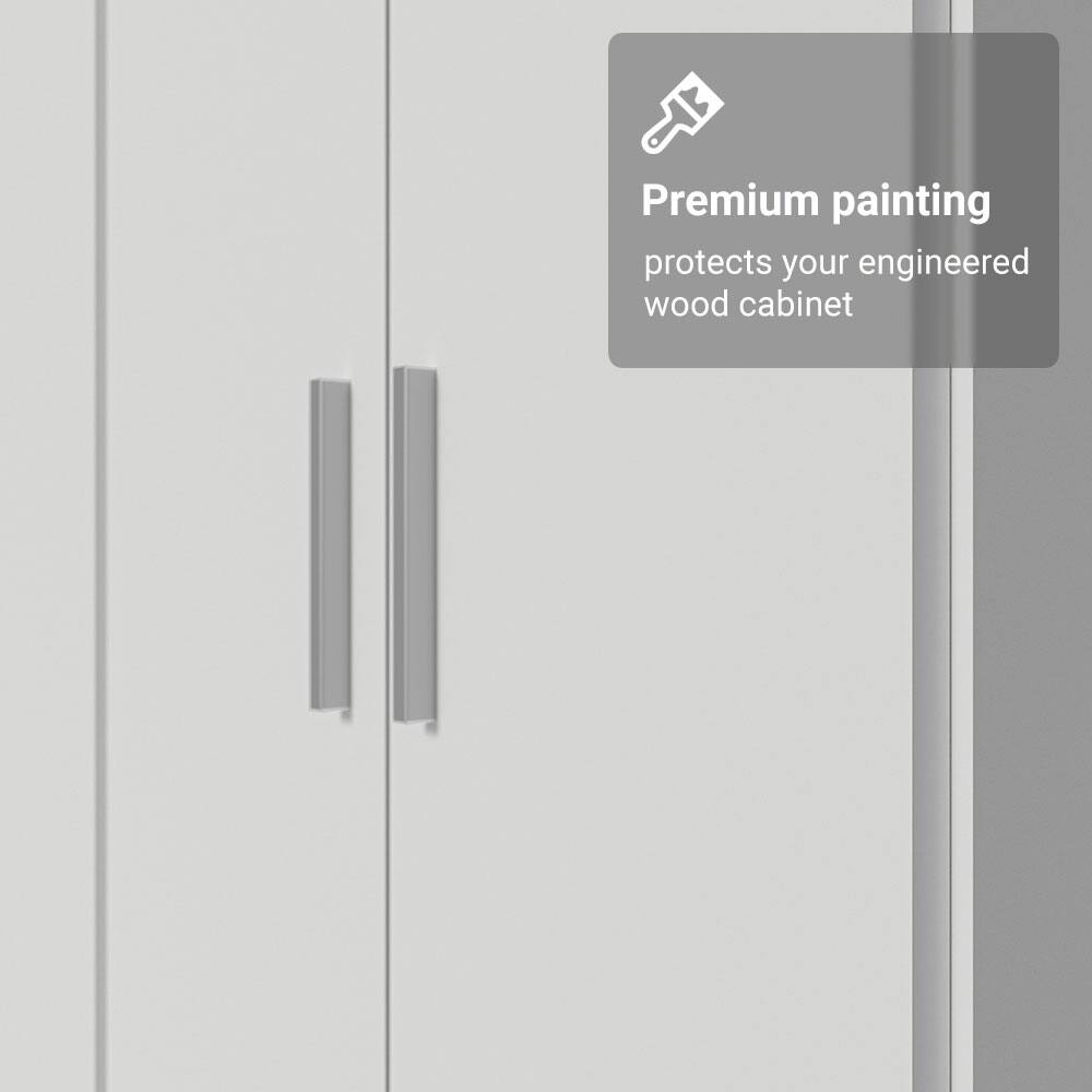 Premium painting protects your engineered wood cabinet