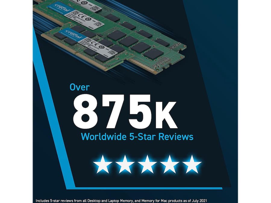 Crucial 16GB DDR5 5600 (PC5 44800) Desktop Memory Model Crucial 16GB DDR5 5600 (PC5 44800) Desktop Memory Model