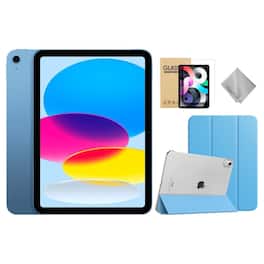 Apple 11 inch iPad A16 chip with Wi Fi 128GB With Case Bundle Blue Apple 11 inch iPad A16 chip with Wi Fi 128GB With Case Bundle Blue