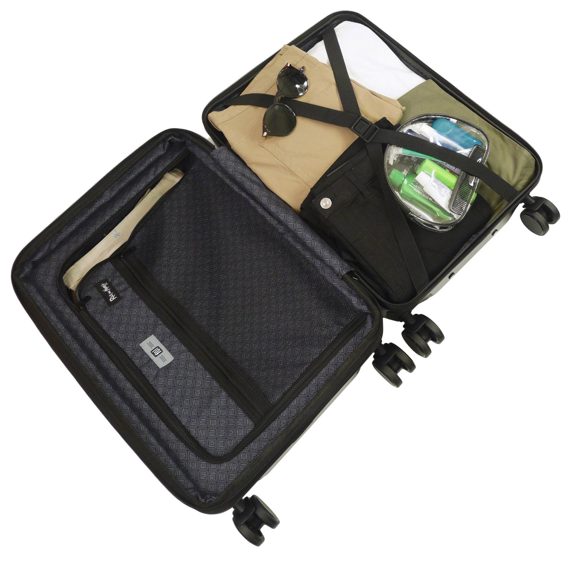 Alt View 2. Ful - Rick and Morty 22.5" Carry-On Luggage - BLACK.