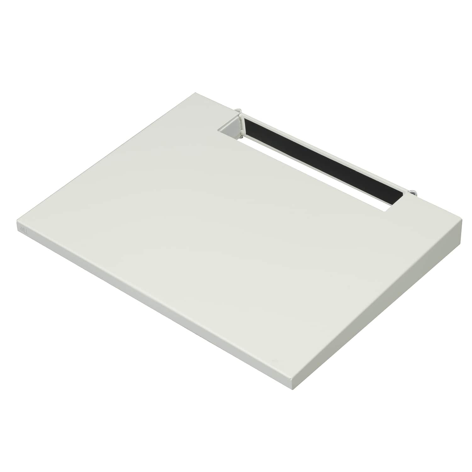 WALL - Entertainment Shelf for TV Stand Model V4 - Perfect for DVD/Blu-ray Player, Video Game Console, DVR, Cable Box - Satin White