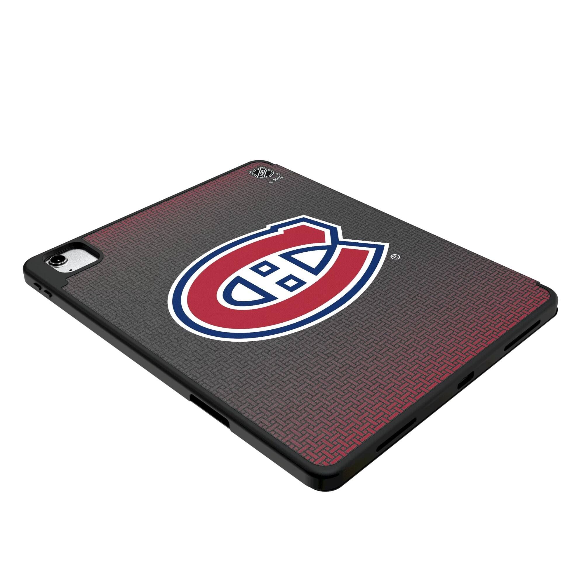 Alt View 2. Keyscaper - Montreal Canadiens iPad Case - 13in Air M2 - Black.