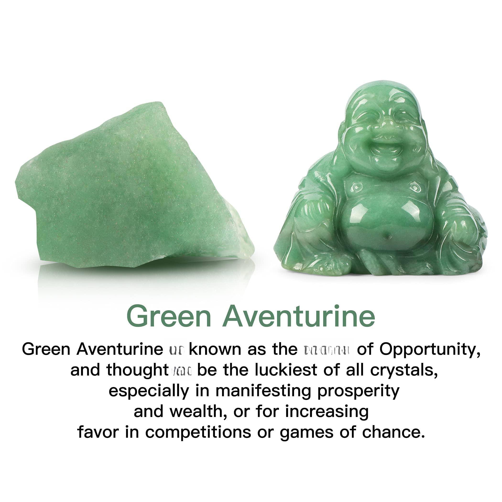 Green Aventurine

Green Aventurine is known as the stone of Opportunity, and thought to be the luckiest of all crystals, especially in manifesting prosperity and wealth, or for increasing favor in competitions or games of chance.