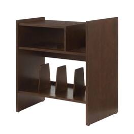 Crosley Furniture - Portland Record Player Stand - Dark Brown