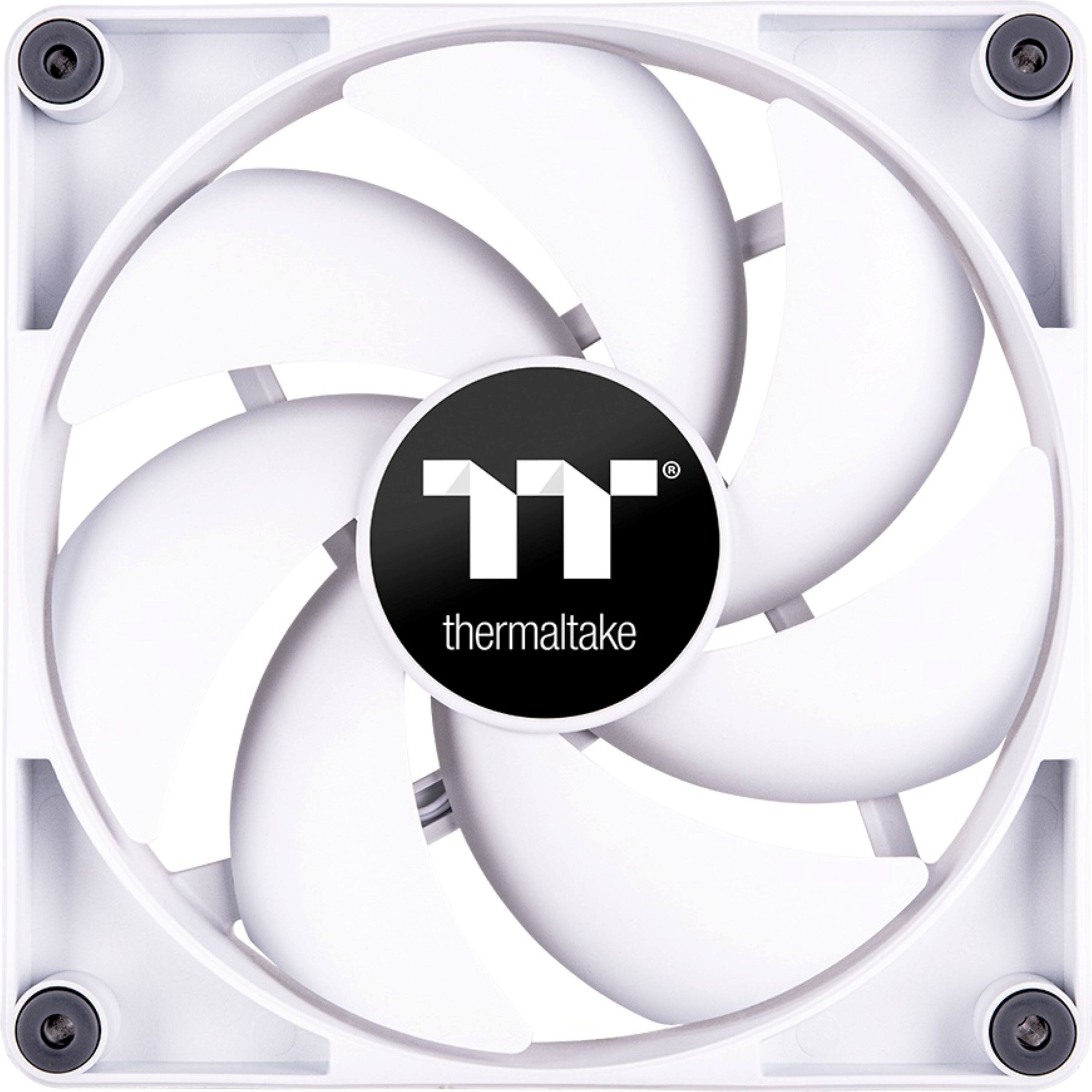 Alt View 11. Thermaltake - CT120 PC Cooling Fan (2-Pack) - White.