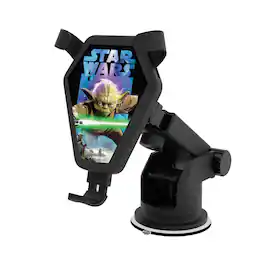 Keyscaper - Star Wars: A New Hope Portrait Collage Wireless Car Charger - Yoda