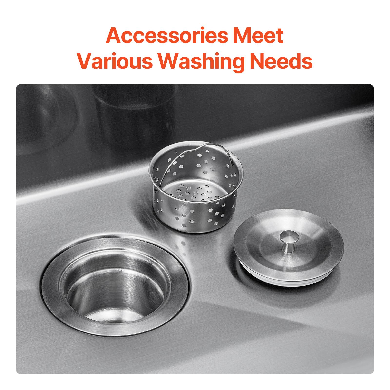 Accessories meet various washing needs
