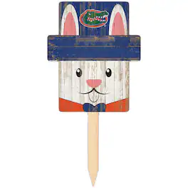 Fan Creations - Florida Gators 16" x 19" Easter Bunny Yard Stake - Multicolor