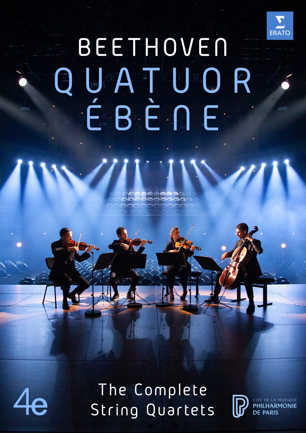 Quatuor Ebène - Beethoven: Complete String Quartets at the Philharmonie de Paris  - DVD