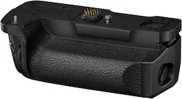 OM System - HLD-10 Battery Holder for OM-1 Camera, External Power Grip with Shutter Release & Control Dial - Black