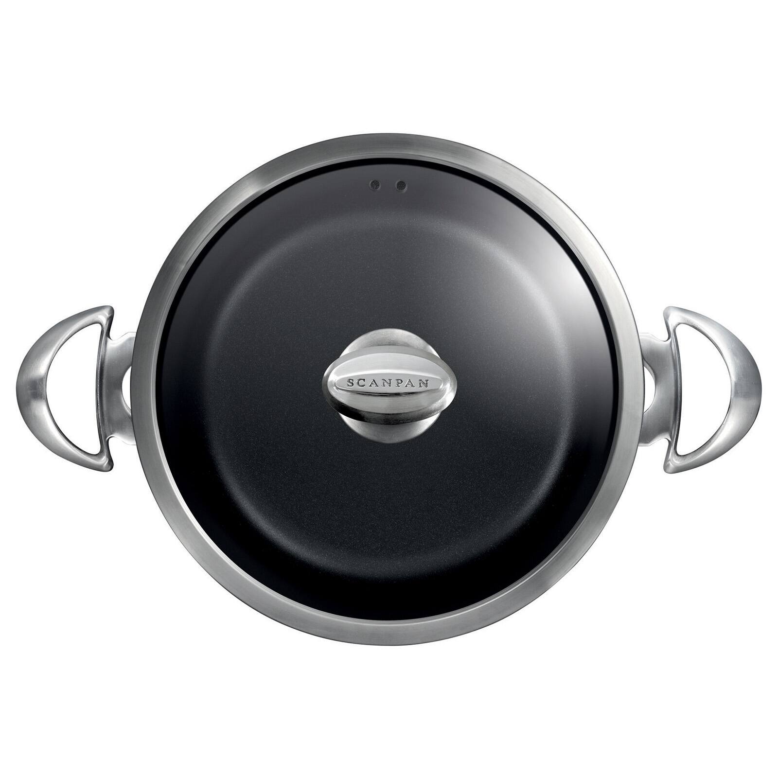 Alt View 1. Scanpan - Pro IQ 6.5 Quart Covered Dutch Oven - Black.