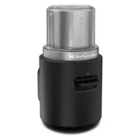 KitchenAid - Go Cordless Battery-Powered Blade Grinder - Black - Front_Zoom