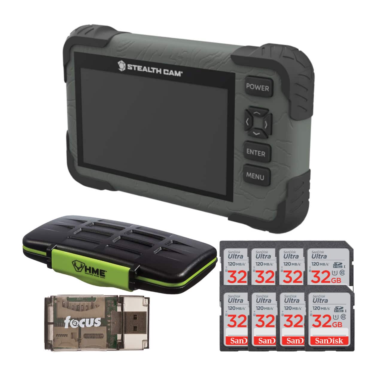 Stealth Cam - SD Card Viewer with 4.3-Inch HD Touch Display and Card Holder Bundle price history on PriceWatchPro