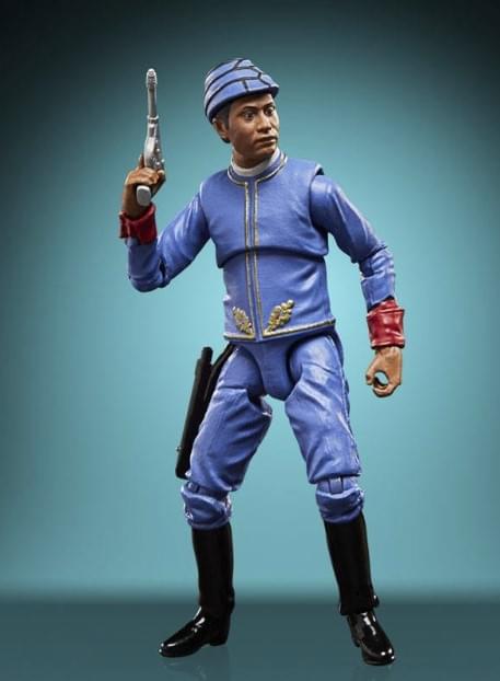 Alt View 10. Hasbro - Star Wars 3.75 Inch Bespin Security Guard Isdam Edian Action Figure - Blue.