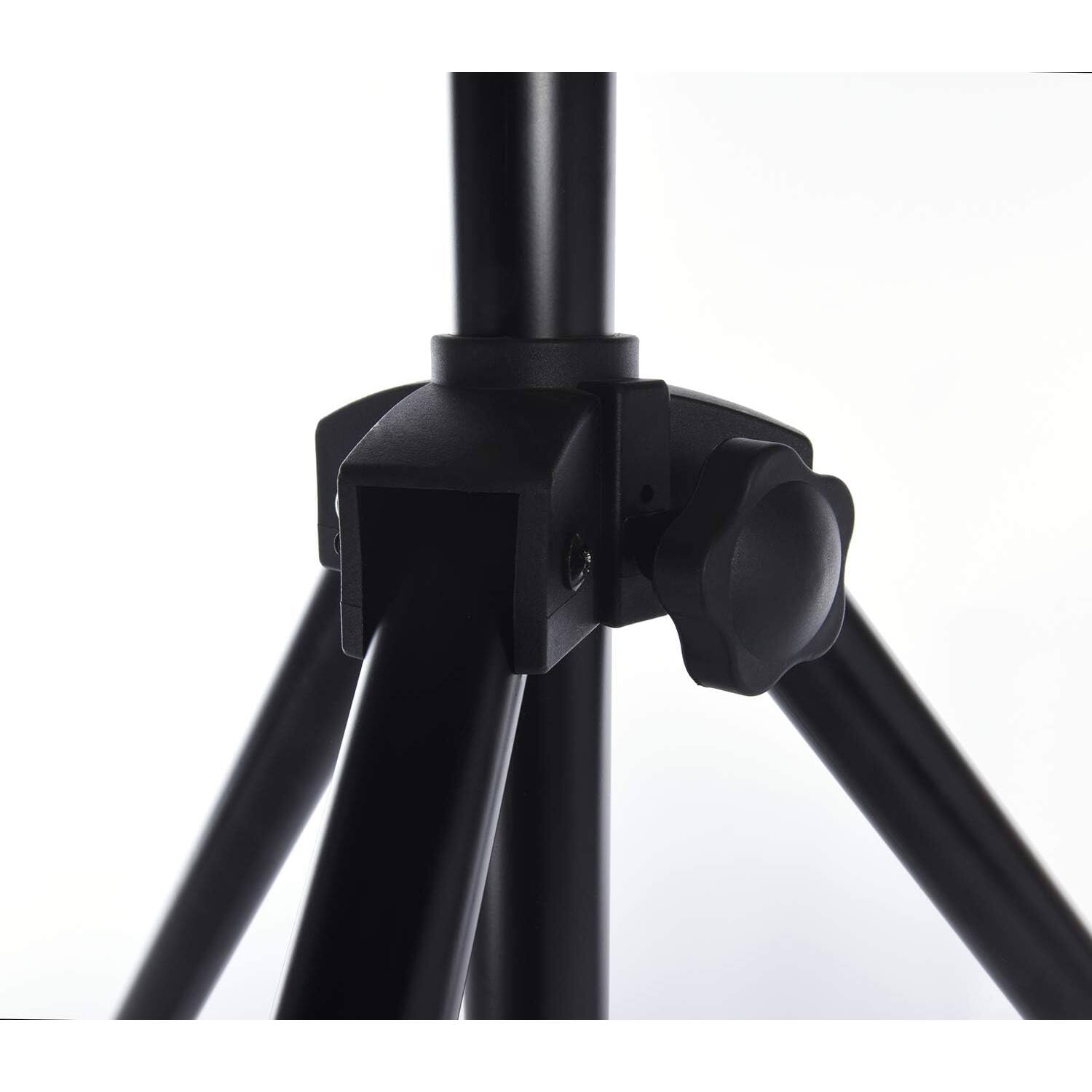 Alt View 1. Lyxpro - PA Speaker Stand, Heavy Duty PA Speaker Tripod with 4’ to 6’ Adjustable Height & Bag - Black.