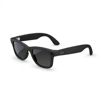 Ray-Ban Meta - Wayfarer (Gen 2) glasses with Meta AI, Audio, Photo, Video Compatibility - Polarized Graphite lenses - Matte Black