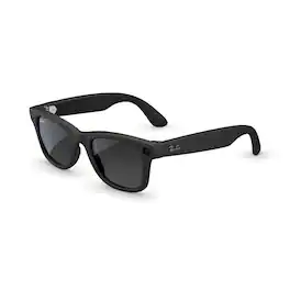 Ray-Ban Meta - Wayfarer (Gen 2) glasses with Meta AI, Audio, Photo, Video Compatibility - Polarized Graphite lenses - Matte Black