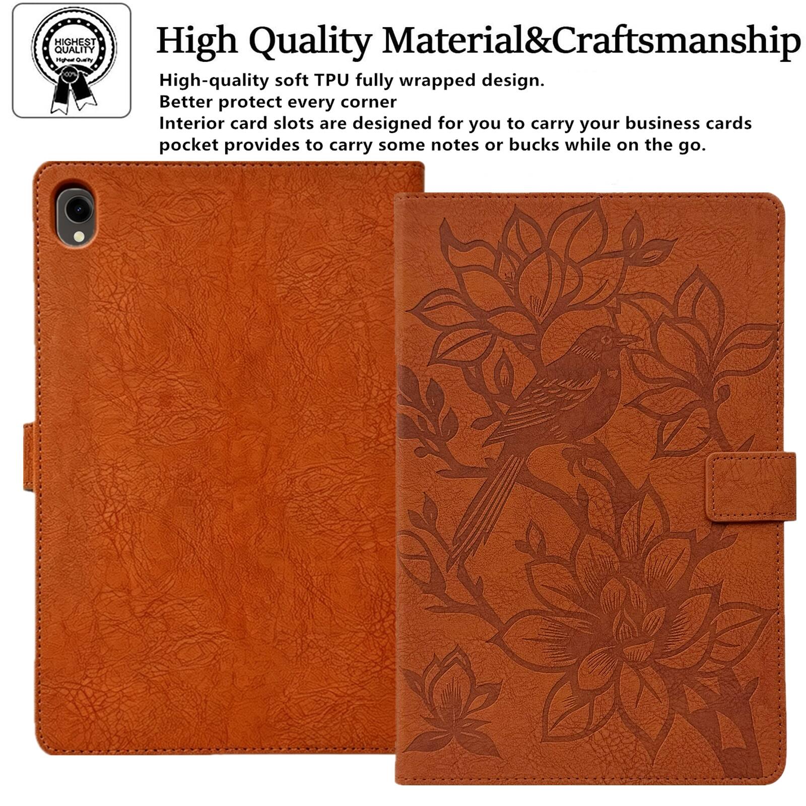 **High Quality Material & Craftsmanship**

High-quality soft TPU fully wrapped design. Better protect every corner. Interior card slots are designed for you to carry your business cards. Pocket provides to carry some notes or bucks while on the go.