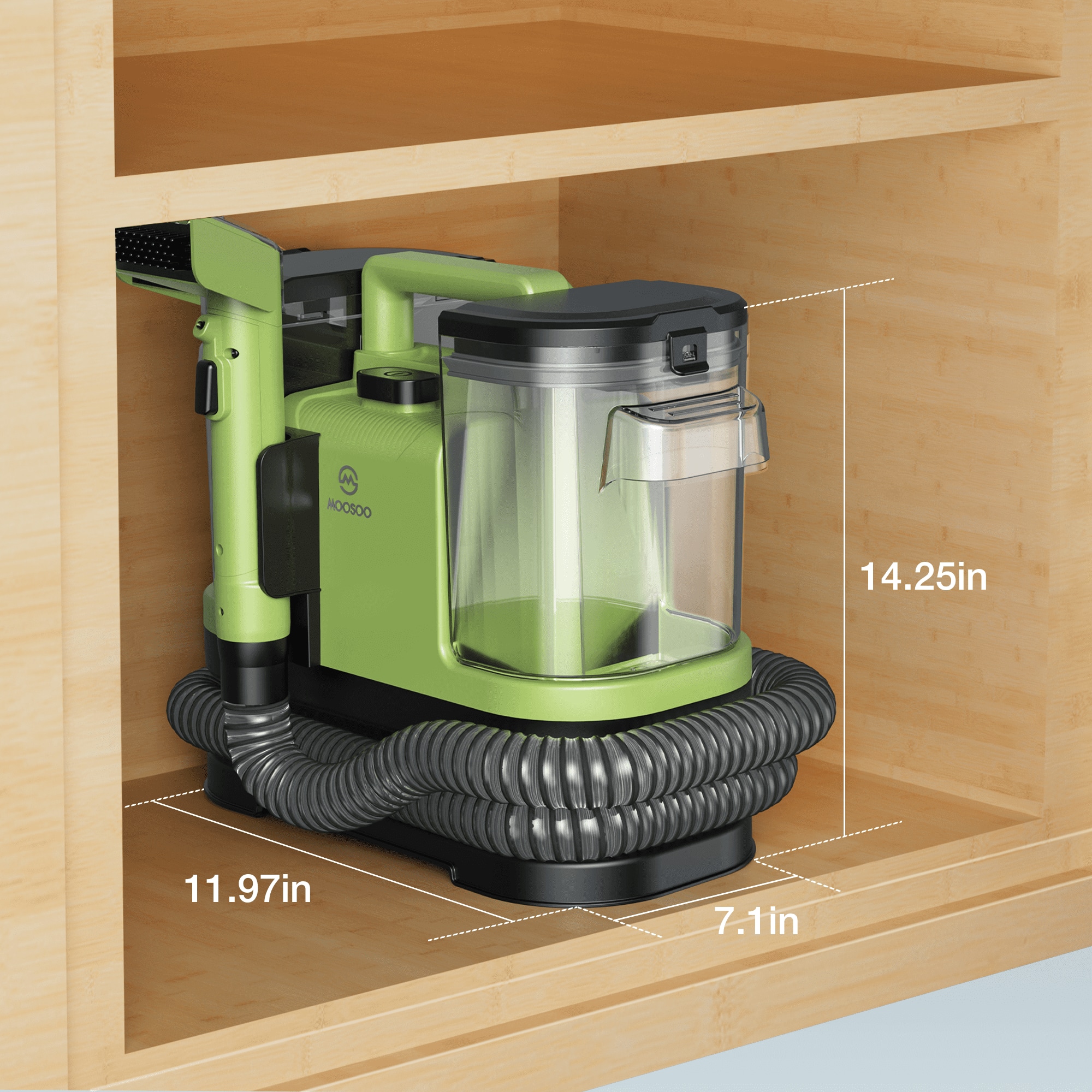 M MOOSOO 14.25in, 11.97in, 7.1in