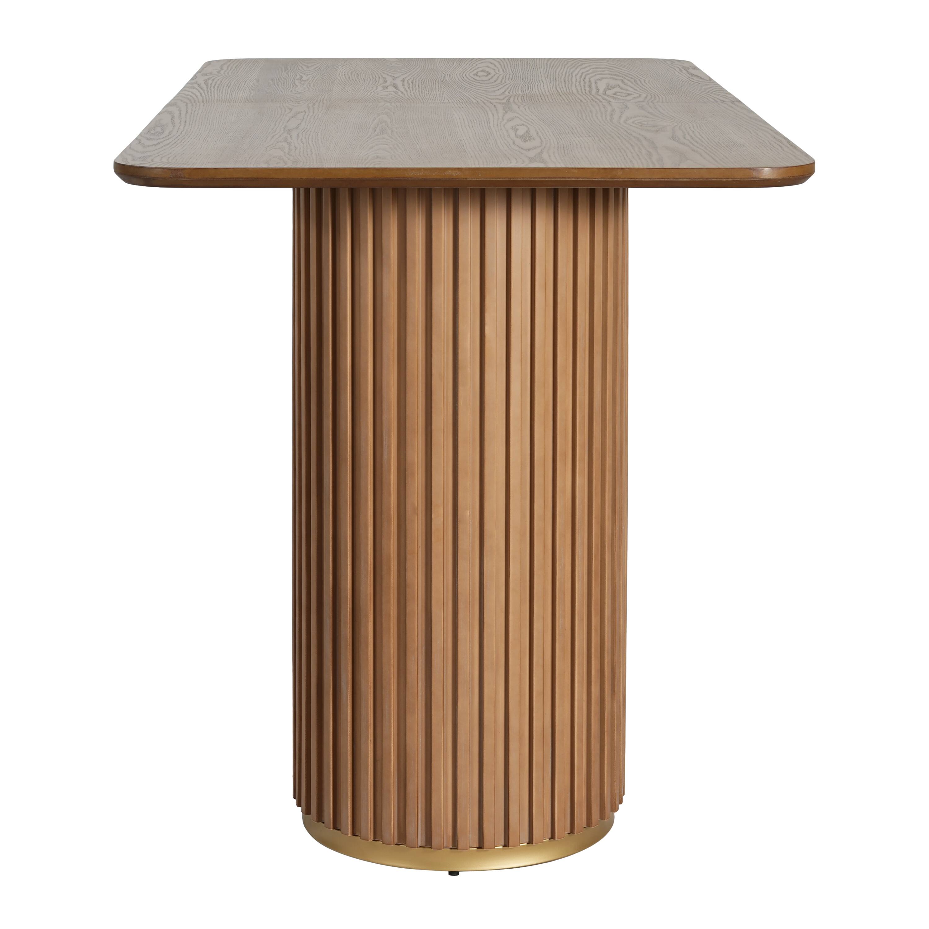 Loheer Counter Table, 63 Inch Rectangular Counter Height Dining Table ...