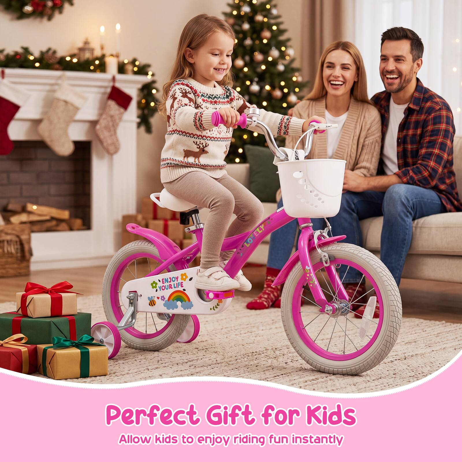 Perfect Gift for Kids  
Allow kids to enjoy riding fun instantly