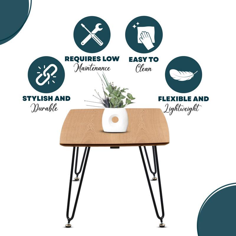 REQUIRES LOW Maintenance  
EASY TO Clean  
STYLISH AND Durable  
FLEXIBLE AND Lightweight