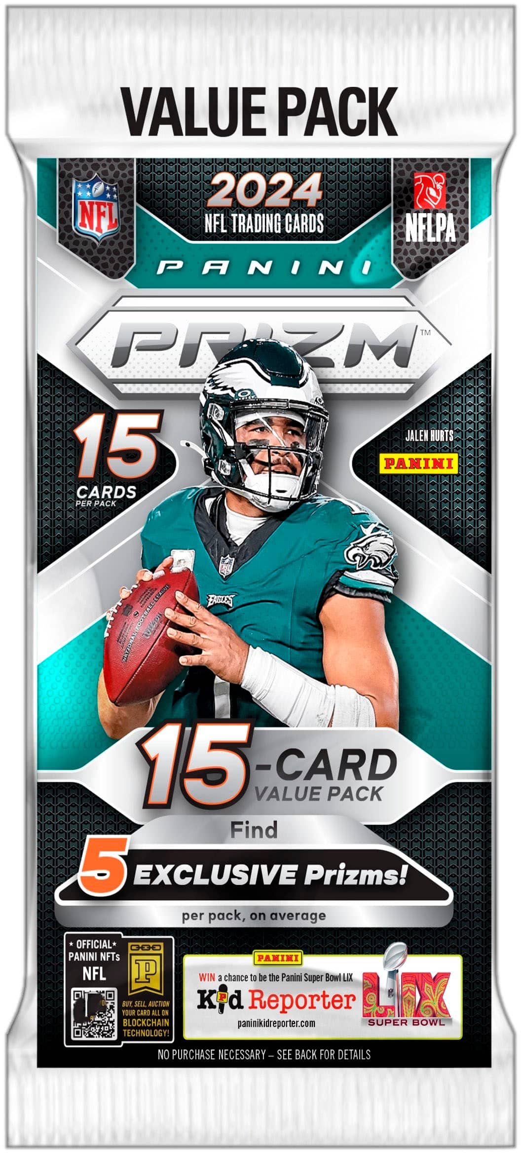 Panini - 2024 Prizm Football Fat Pack - Front_Zoom