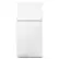 Front. Amana - 18 Cu. Ft. Top-Freezer Refrigerator with Glass Shelves - White.