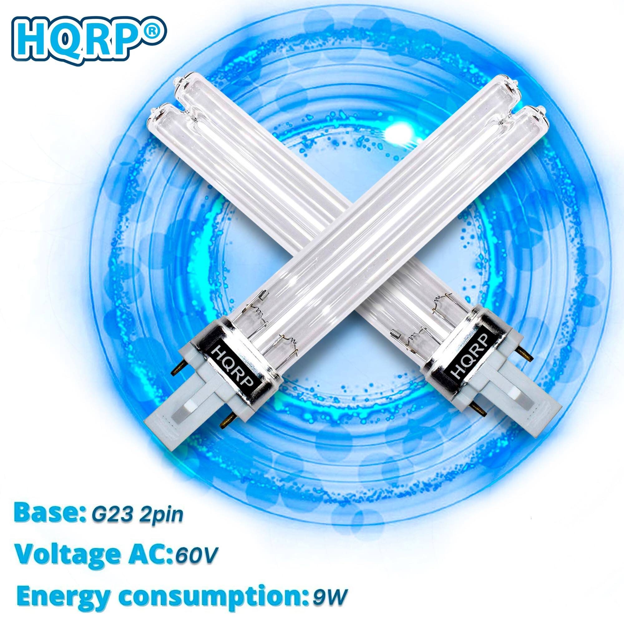 HQRPO  
Base: G23 2pin  
Voltage AC: 60V  
Energy consumption: 9W