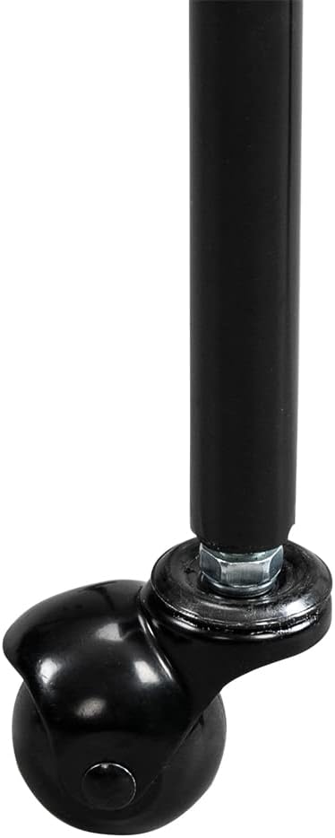 Left. Winado - Foldable Salon Tattoo Stand Mobile Rolling Trolley Cart Stylist Beauty Tray for Barber Shop, Beauty Salon, Tattoo Parlor - Black.