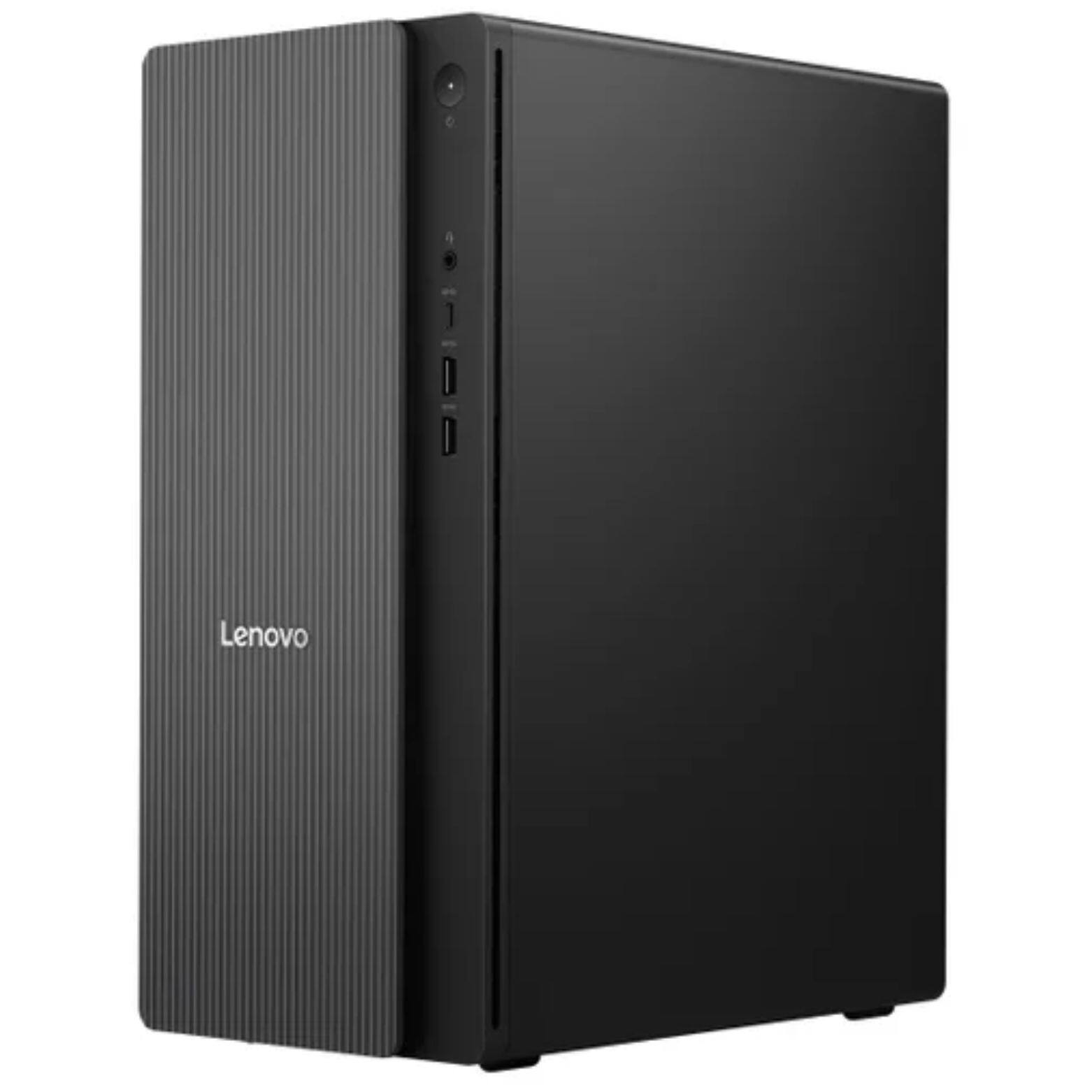 Alt View 3. Lenovo - IdeaCentre Tower 17 Intel Core Ultra 5 225 3.3 GHz up to 4.9 GHz 32GB DDR5-4800 1TB SSD Windows 11 Home Desktop - Grey.