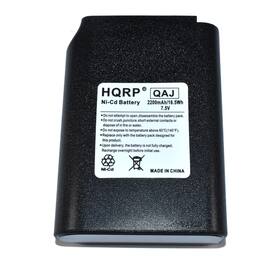 HQRP - 7.5 V 2200 mAh Ni-Cd Radio Battery for Motorola Astro Saber MX1000 MX2000 MX3000 MX3010 T2000