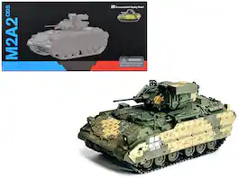 Ukraine M2A2 ODS Light Tank 3-Tone Camouflage "NEO Dragon Armor" Series 1/72 Plastic Model by Dragon Models - Multi